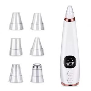Aspirateur Point Noirs Avec 3 Niveaux D'aspiration Réglables Nettoyant De Pores Vacuum Rechargeable Usb Pour Pimples, Graisse, Boutons - Neuf