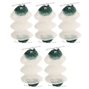 Lanternes De Camping, 5 PièCes, Manteaux De Lampe à Gaz Pour Camping, Lanternes à Gaz, Lampe à KéRosèNe, Style à Double Clip - Neuf