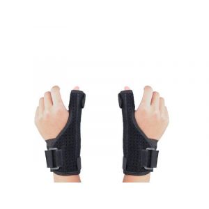 Attelle De Poignet Et De Pouce Pour La R&eacute;cup&eacute;ration Apr&egrave;s Blessure - 1 Paire - Neuf