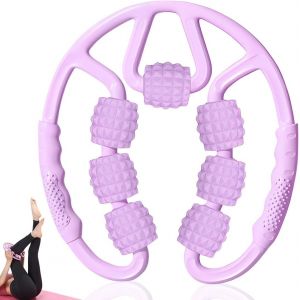 Rouleau De Massage Cellulite Pour Jambes - 7 Roues - Rouleau De Relaxation - Rouleau De Relaxation - Relaxant Musculaire - Pinces Circulaires - Massage Des Jambes - Pour Les Jambes Du Coude - Neuf