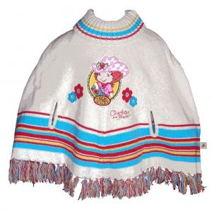 Poncho Pour Enfants Charlotte Aux Fraises 2-4 Ans - Neuf