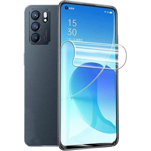 2 Pi&egrave;ces Protecteur D'&eacute;cran Flexible Pour Oppo Find X3 Lite/Oppo Reno 5 5g (6.43""), 3d Film Hydrogel Tpu Transparent Empreinte Digitale D&eacute;bloqu&eacute; - Neuf