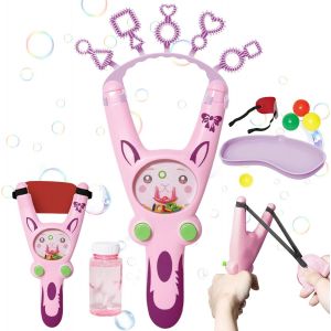 Kakyl-Machine À Bulles,Bulles De Savon Enfant,4 En 1 Machine A Bulle,Multi Machine À Bulles Enfant,Jouet Savon À Bulles Bubble Maker,Baguette À Bulles Ensemble Pour Jeu Exterieur,Anniversaire,Mariage - Neuf