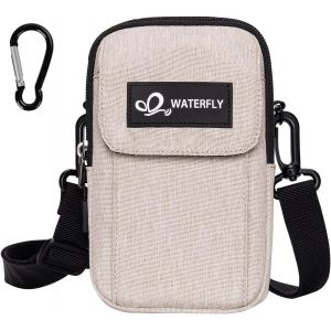 Sjzg-Sacoche Banane Homme Femme: Sac Ceinture Bandouliere Petit Pochette Telephone Sac Banane Edc Sac Multifonctionnel Avec Mousqueton Pour Randonn&eacute;e Cyclisme Balade - Neuf