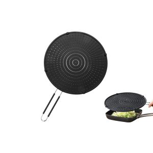 Pare-&Eacute;claboussures En Silicone De 32 Cm Pour Po&ecirc;le &Agrave; Frire, R&eacute;sistant &Agrave; La Chaleur Et Prot&eacute;geant Des Projections D'huile. - Neuf