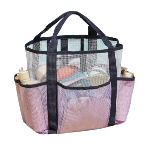 Piscine De Stockage De Sac De DoubleLayer Organisateur De Douche Avec Poign&eacute;e Portable Organisateur De Bain Pour Les Voyages De Salle De Sport De Plage - Neuf