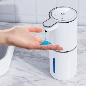 ERYI-Distributeur De Savon Automatique 380Ml Distributeur De Savon Automatique Sans Contact Rechargeable Usb Avec Détecteur De Mouvement Infrarouge Pour Salle De Bain Cuisine Bureau - Neuf