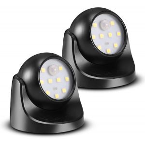 Applique Murale Led Sans Fil Étanche 6000k Alimentée Par Batterie Avec - Neuf