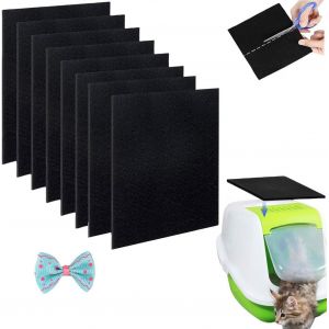 Shiliu-Filtres À Charbon Actif,Filtre Litiere Chat,Filtre À Charbon Actif Pour Sable De Chat,Filtre Charbon Litiere Chat,Filtre Lit[ - Neuf