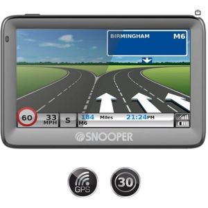 Syst&egrave;me de navigation par satellite pour camions Snooper Truckmate EU S5100 avec &eacute;cran 5 pouces, TMC int&eacute;gr&eacute; et cartographie am&eacute;lior&eacute;e. - Neuf