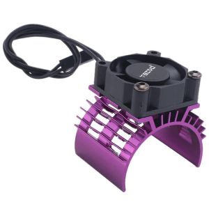 Ventilateur de refroidissement de couvercle de dissipateur thermique de moteur pour Wltoys 144001 124019 voiture RC,4 - Neuf