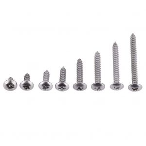 CHECARZHN--NO1-Vis À Bois Phillips En Acier Inoxydable M3, Ensemble D'Assortiment De Vis Autotaraudeuses, 200 Pièces(Truss Head) - Neuf