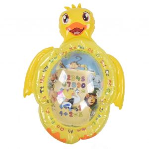 Hjlian Tapis D'eau Gonflable En Forme De Canard Jaune Pour Nourrissons Et Tout-Petits, Jouet Amusant, Centre D'activites - Neuf