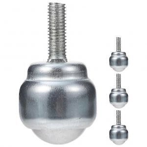 4pcs Roller Balls Roues Roulettes Roulettes Roulement Bille Rouleau Transfert De Billes Pour Établi - Neuf