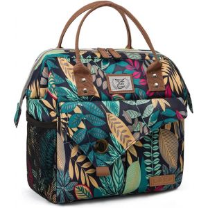 Sac Isotherme Repas Femme 11 L Lunch Bag Glaciere Souple Isotherme,Sac Repas Portable Multi-Usages Polyfonctionnel Et &Eacute;tanche, Lunch Box Pour &Eacute;tudian/Bureau-Gris - Neuf