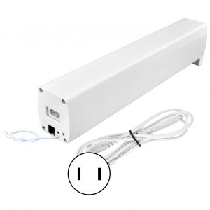 XYONG Moteur de rideau electrique, controle par application WiFi, ouverture automatique, interrupteur intelligent, AC100-240 V, 50/60 Hz, prise US - Neuf