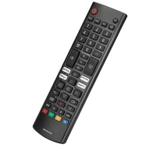 Télécommande TV pour LG AKB76037605 ,Télécommande TV LG infrarouge améliorée,avec ,Prime Video,Touches TV Rakuten - Neuf