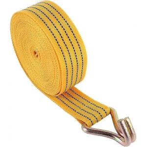 Câble De Sécurité Robuste De 10 M, 4,6 Cm, 2 Tonnes, Avec Crochet Et Boucle, Accessoire De Sécurité Robuste Pour Voitures Et Camions.-Old Jamaica Ginger Beer - Neuf