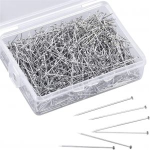50 Gr Environ-1500 Pièces Punaise,Punaise,Épingle À Tête,Épingle,Tête De 13 Mm Pour L'artisanat Et La Couture Comme Pâques - Neuf