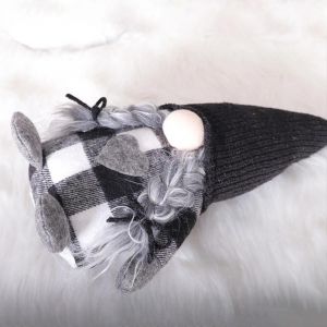 Mignon Gnome Poup&eacute;e En Peluche Poup&eacute;e Sans Visage Accessoires De F&ecirc;te Avec Poup&eacute;e &Agrave; Capuche Fr&egrave;re &Agrave; La Maison - Neuf