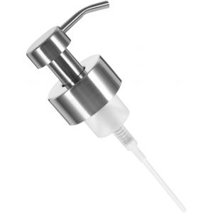 JGD-Distributeur de savon de rechange pour ouverture de bouteille - Distributeur de pompe en acier inoxydable pour savon liquide et shampooing pour salle de bain et cuisine - Neuf