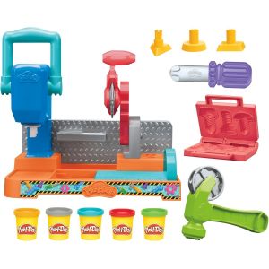ERYI-Banc À Outils Stamp N Saw, Jouet Créatif Et Sensoriel Avec Pâte À Modeler Pour Enfants Dès 3 Ans - Neuf