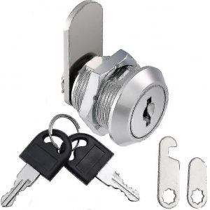 Serrure de boîte aux lettres de sécurité de 16 mm,serrure de boîte aux lettres de 16 mm,serrure à came de tiroir d'armoire,boîte à outils avec clés (1,16 mm) - Neuf