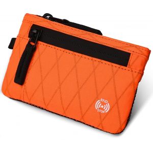 TRAHOO-Portefeuille Homme, Travel Portefeuilles et Porte-Cartes Portefeuille RFID, Portefeuille Portable pour Homme, Porte Monnaie avec Poign&eacute;e - Neuf