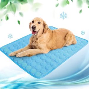 Tapis Rafraîchissant Chien Chat Portable Auto-Refroidissant Tapis Plus Durable,Résistant Aux Rayures,Tapis Pour L'été Multifoncitonnel.[X76] - Neuf