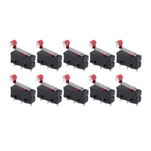 10Pcs - Bras de levier ouvert interrupteur de fin de course Kw12-3 Pcb Microinterrupteur - Neuf