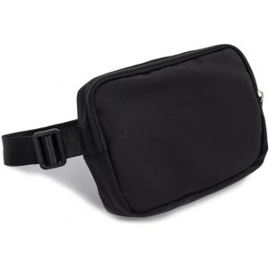 SJZG-Petit Sac Banane Avec Sangle Réglable | Mini Pochette Unisexe Pour Carnaval, Voyage, Entraînement, Course À Pied, Randonnée, Noir, One Size - Neuf
