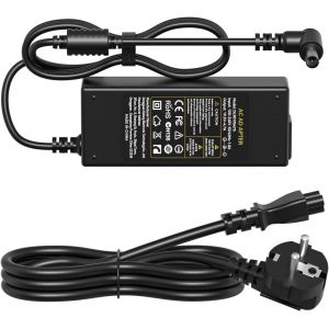 acdsgd-19.5V 90W Chargeur Sony, pour Ordinateur Portable Sony VAIO PCG VGN VGP VPC VPCSB VGP-AC19V28, Bravia TV KDL-24 KDL-32 W600B W650A W700B W800B KDL-40 KDL-42 KDL-48 KDL-55 Adaptateur Alimentation - Neuf