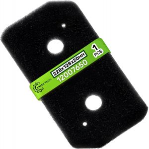 Èponge Filtre Seche Linge 228 x 128 x 20 mm avec Code D'origine 12007650 Adapté à pour Bosch pour Siemens pour Balay pour Constructa-Garantie de 5 Ans - - Neuf