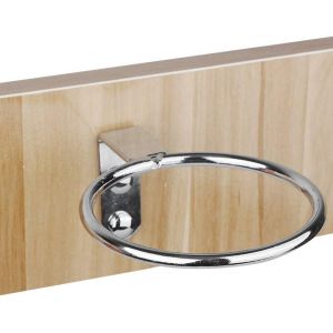 Support de sèche-cheveux mural,support de sèche-cheveux,salon en acier inoxydable,support de sèche-cheveux mains libres,sèche-cheveux,rangement de l'organisateur de salon de beauté - Neuf