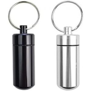 Lot De 4 &Eacute;tiquettes D'adresse Pour Chiens, Chats, M&eacute;dailles D'identification, M&eacute;dailles Pour Animaux De Compagnie Avec Porte-Cl&eacute;s Et Pilulier &Eacute;tanche - Neuf