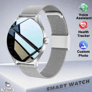 1.55 Hd Montre Montres Intelligentes Hommes 3D Ui Original Traqueur De Santé Modes De Sport Trajectoire De Mouvement Appel Sans Fil Smartwatch Femmes Sport.Gris. - Neuf