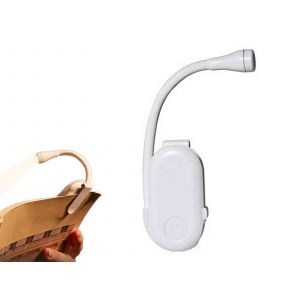 Lampe De Lecture Led &Agrave; Pince, Rechargeable Par Usb - Neuf