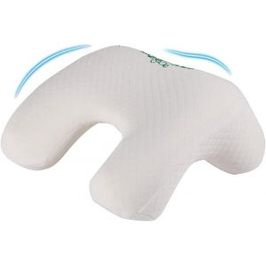 Big Ant 4-1 Oreiller De Voyage En Mousse &Agrave; M&eacute;moire De Forme Pour Sieste, Coussin De Couchage Pour Prot&eacute;ger La T&ecirc;te Et Les Mains, Pour Le Bureau, La Maison Et Les Voyages - Neuf