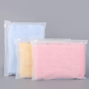 nzqaf-Pochette Voyage, 25 Pièces 20 * 14cm Sac Plastique Rangement Vetement, Sac Zipper Voyage Dépoli pour Ranger des Sous-Vêtements, Chaussettes, Cosmétiques (avec Trous de Ventilation) - Neuf