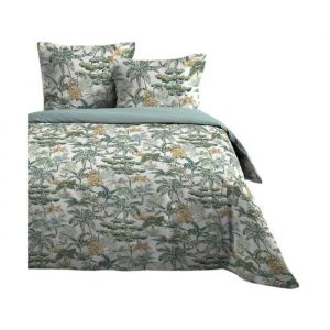 Housse De Couette + Taies 240x220cm Belle Savane - Neuf