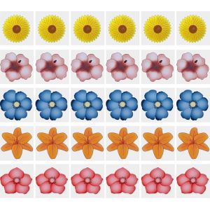 KALANKA-30 Pcs Pièges à Insectes pour Interieur et Fenêtres, Anti Mouche Pièges Engluées Autocollants Transparents pour Moustiques, Attrape Insecte Exterieur pour Plante, Fleur - Neuf