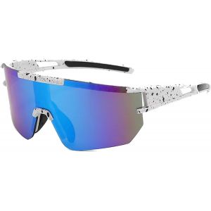 Lunette De Soleil Sport Polaris&eacute;e,Lunettes De Cyclisme Homme Femme,Protection Uv400 Lunette Velo Running Vitesse Homme Pour Course &Agrave; Pied Cyclisme P&ecirc;che Conduite Golf Ski[Z469] - Neuf