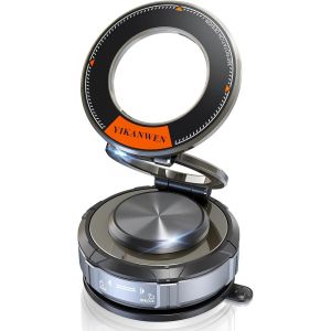 Support Telephone Voiture Magnetique [Stable et R&eacute;sistant] Porte Telephone Voiture Rotatif &agrave; 360&deg;, Support T&eacute;l&eacute;phone Voiture pour iPhone, Samsung, Huawei, Xiaomi et Autres T&eacute;l&eacute;phones - Neuf