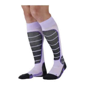 Chaussettes Monnet Ski Freeride Violette - Neuf