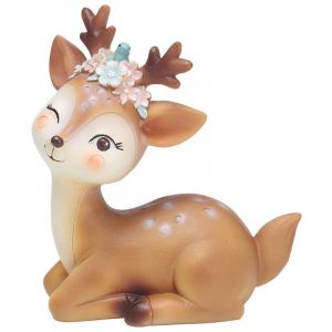 Rennes Figurine Cerf Wapiti Figurine De No&euml;l Des Animaux Figurin - Neuf