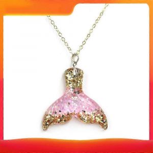 Collier Pendentif Queue De Poisson Pour Femme - Neuf