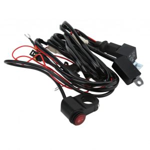 Faisceau De Cables Pour Interrupteur D'eclairage Led De 13 Pieds, 14 Awg, 1 A 2, Avec Relais, Fusible 40 A, Pour Moto, Suv, Vtt, Utv - Neuf