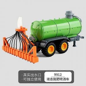Children's Farmer Car Farm Tractor Inertia Toy Car Model Transport Trailer Engineering Vehicle-accessoires12 - Neuf