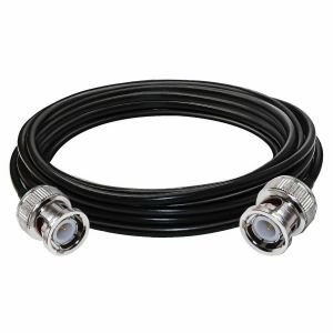Câble BNC RG58 Mâle à Mâle-Cavalier à Faible Perte 50 Ohms-16,4FT (5M) Coaxial d'Antenne Wifi Pour Radio Bidirectionnelle CB - Neuf