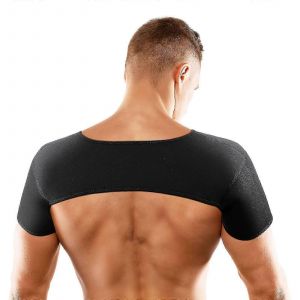 Double Support D'épaule Compression Manchon D'épaule Attelle Protection D'épaule Coussin De Couverture Chaud Pour Les Sports D'alpinisme En Plein Air Taille - Neuf